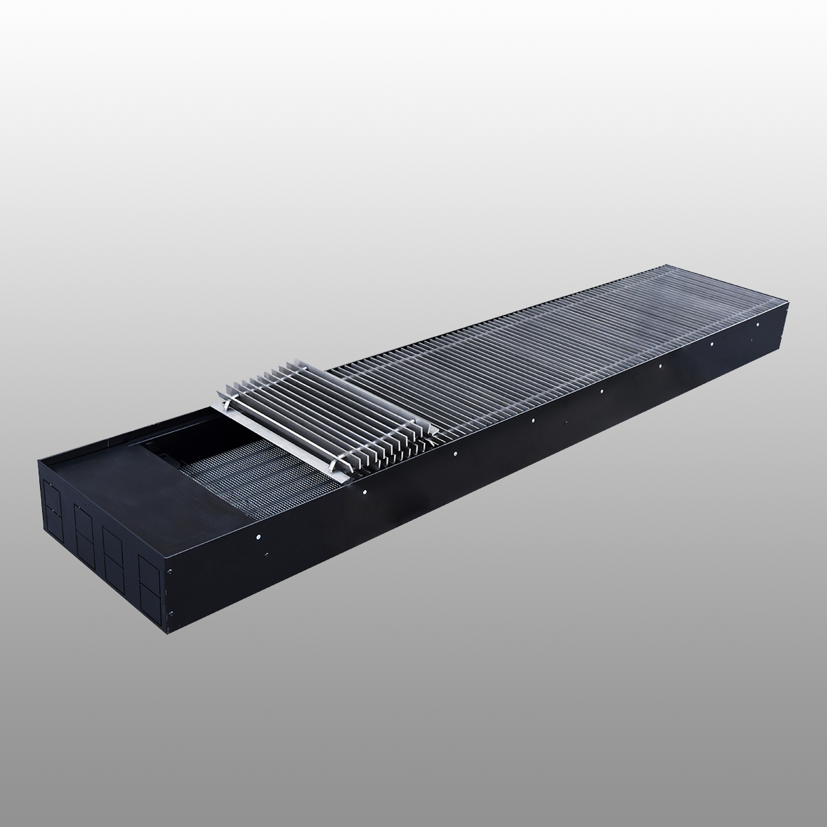 Floor convectors for humid rooms with natural convection TK-S