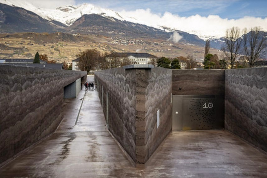 Podzemni streliščni center v Sionu, Švica